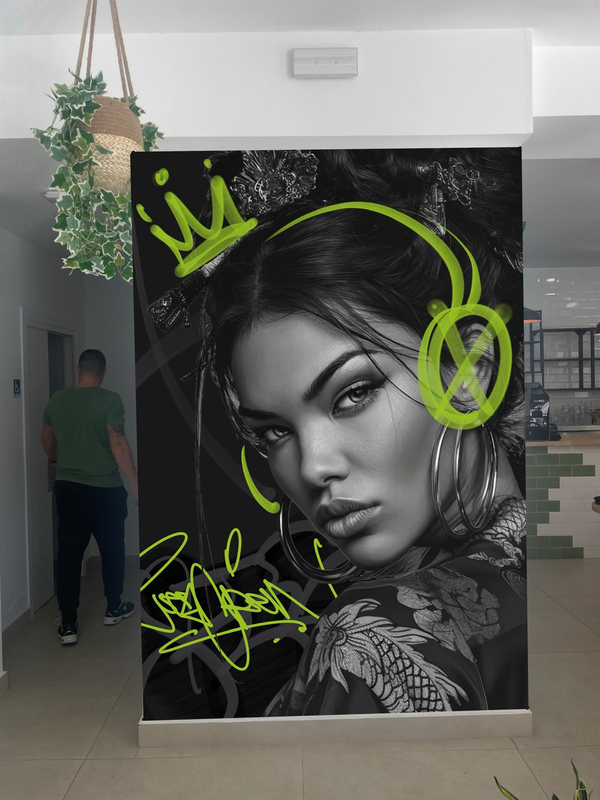 Boceto digital de la propuesta para Big Boss Burger