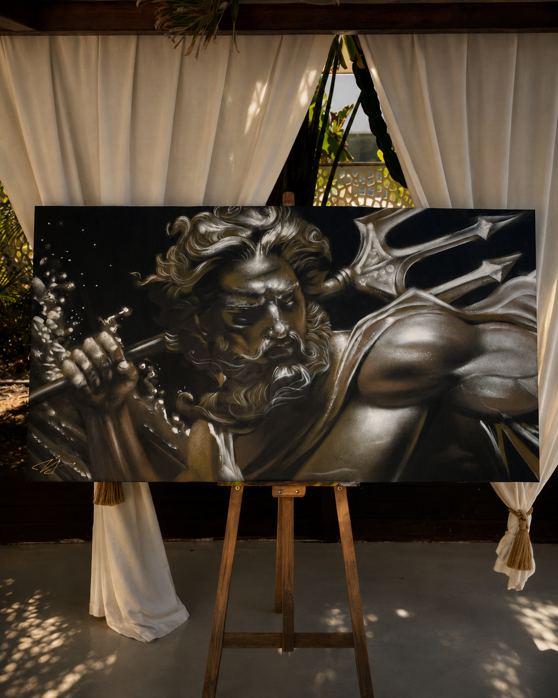 Neptuno, segunda obra de la colección Gods in Motion